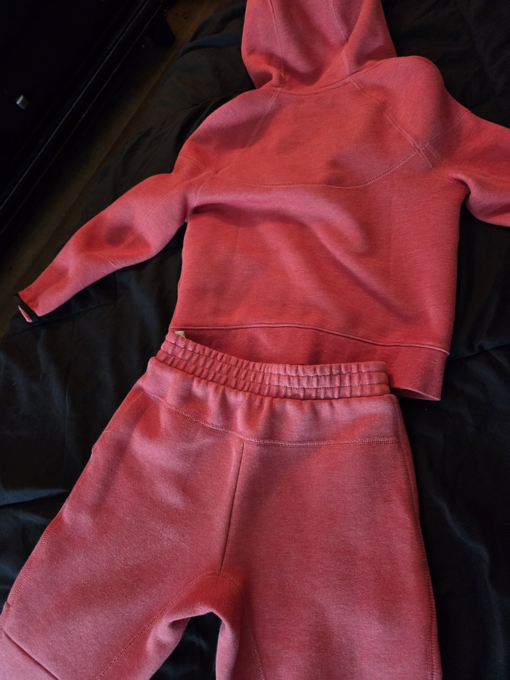 Nike Kids' Pink Hooded Zip Jacket - Picture 2 of 3